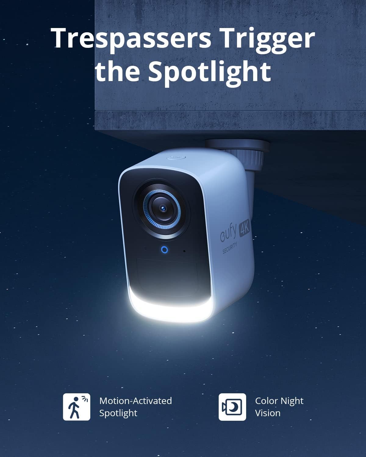 eufy Security eufyCam 3C 2-Cam Kit + Outdoor S230 SoloCam S40,Wireless Outdoor Camera, Battery Camera,4K Camera, Expandable Local Storage up to 16TB,Color Night Vision, No Monthly Fee