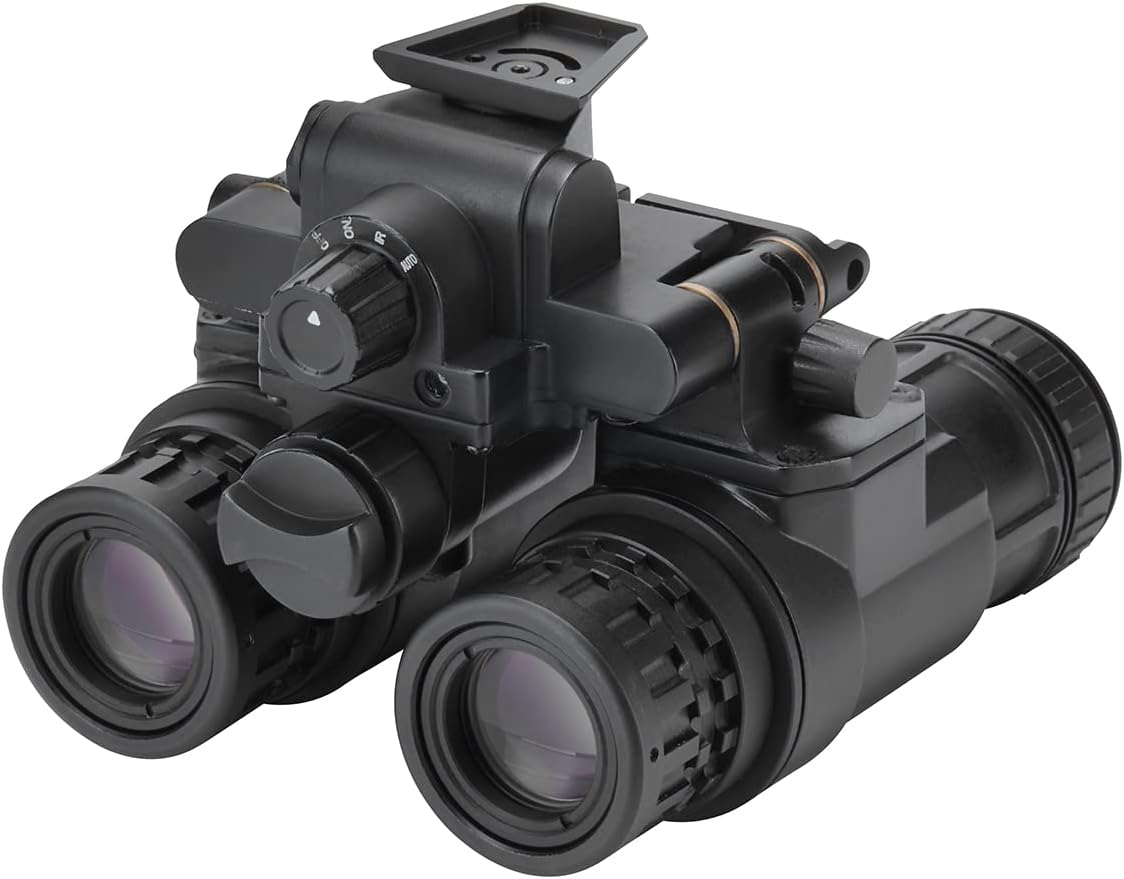 Teslord Military Tactical PS31 Night Vision Goggles for Hunting, Spotting and Surveillance - Infrared Binoculars Head-Mounted Night Vision with 100% Clear Vision in Darkness