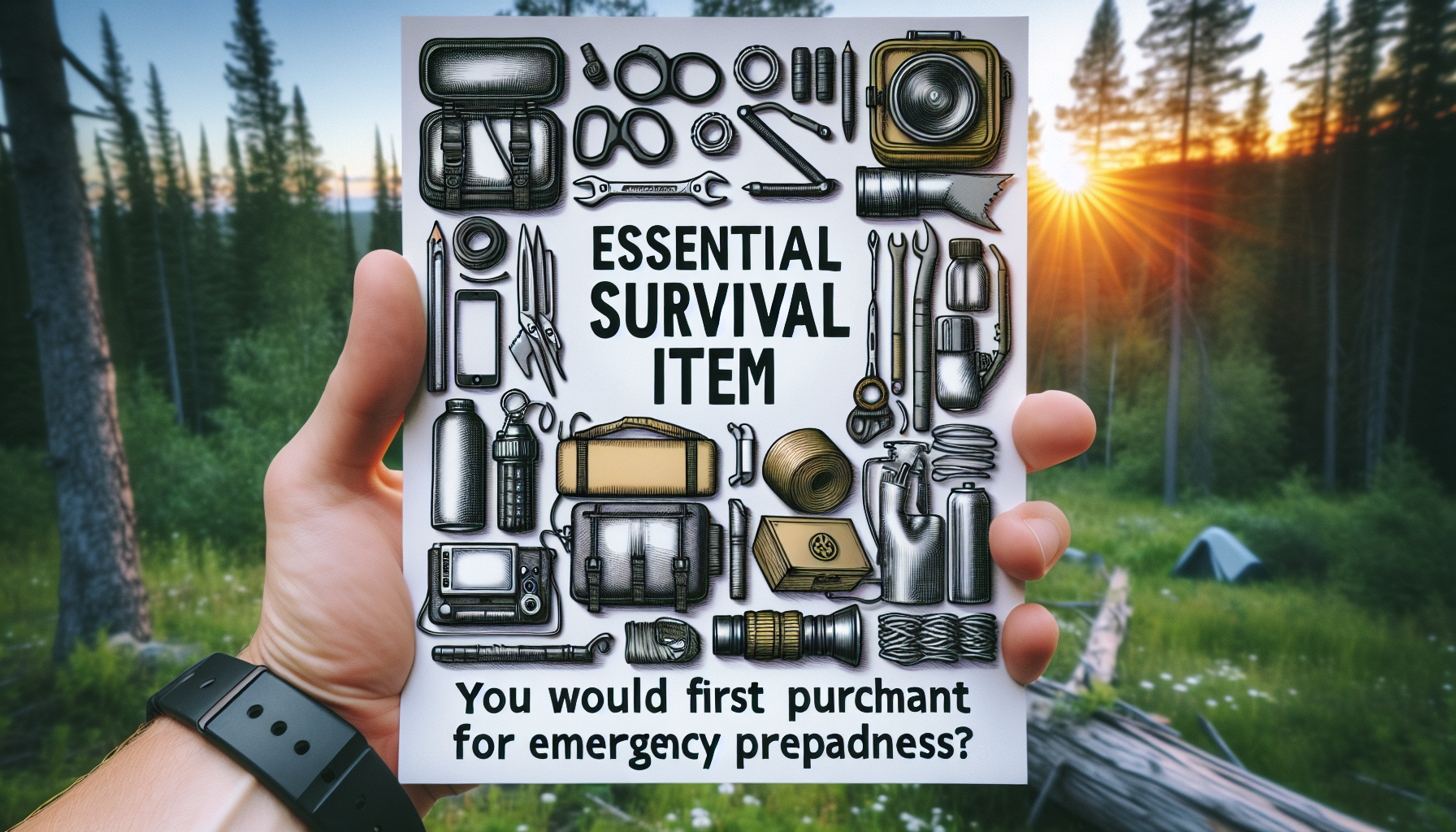 What Is The First Thing A Prepper Should Buy?