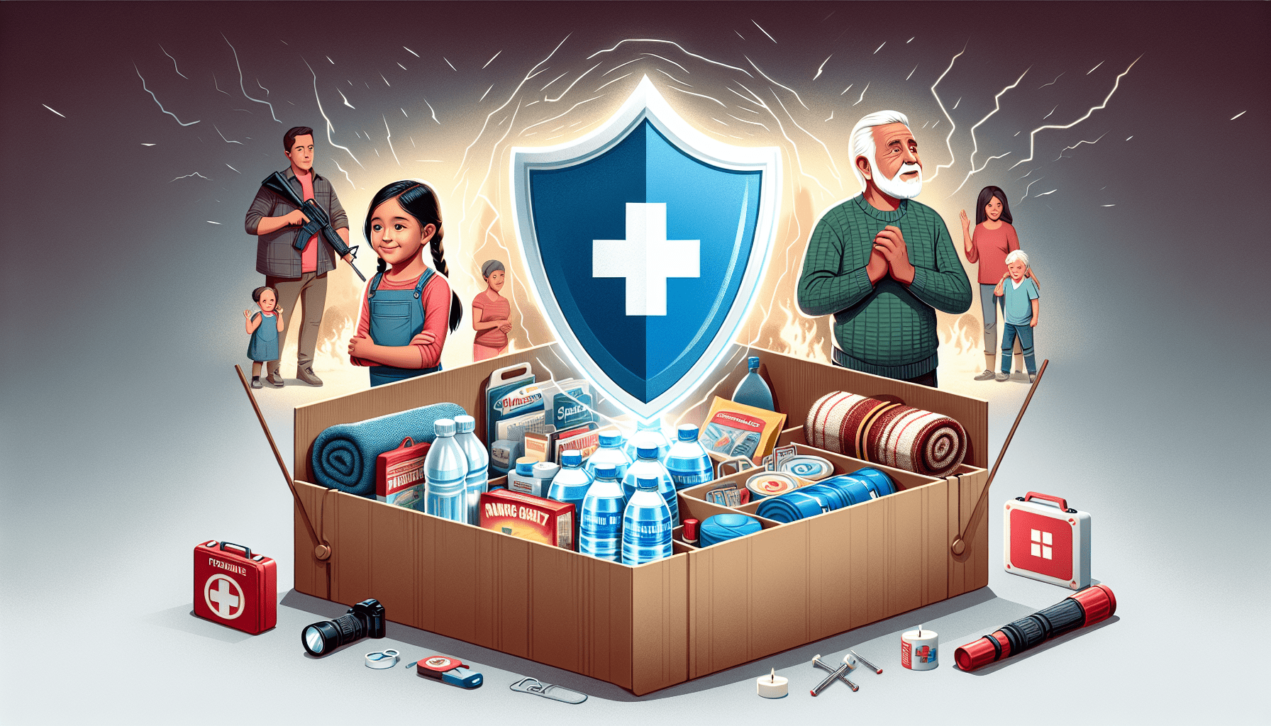How To Prepare Children And Seniors With An Emergency Preparedness Kit
