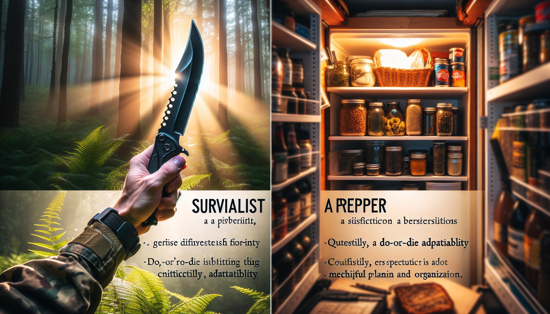 What Is The Difference Between A Survivalist And A Prepper?