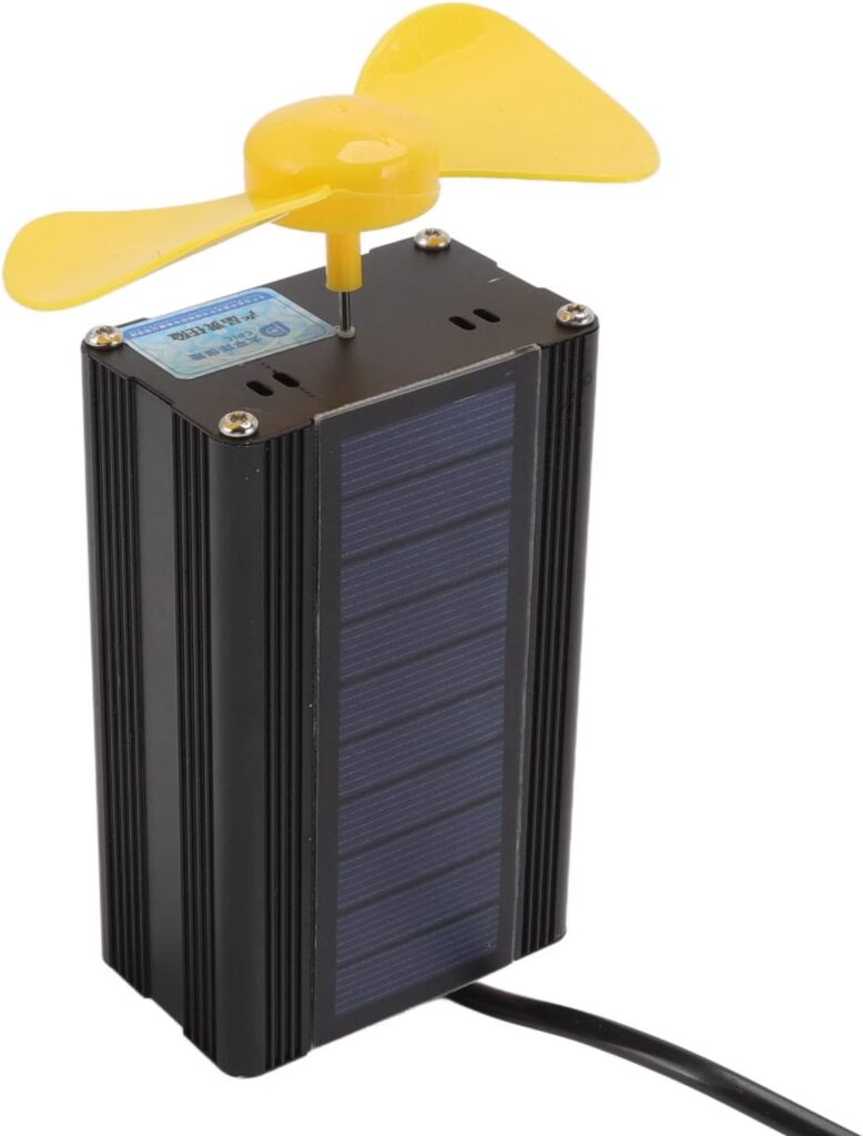 TOPINCN Solar Power Generator Aluminum Alloy ABS Phone Charging Function Wind Power Generator for Electromobile 12V125V
