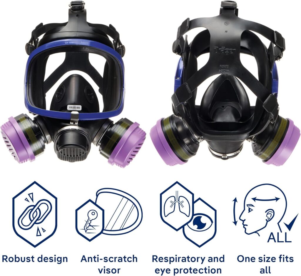 Dräger X-plore 5500 Full-Face Respirator Mask Review - survivalnova.com